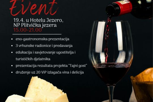 Wine ViP Event u hotelu Jezero