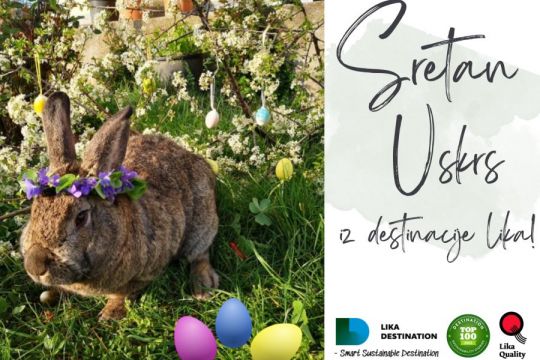 Easter greetings from the destination Lika