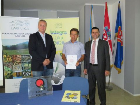 Lika destination - Assignment of Lika Quality Certificates