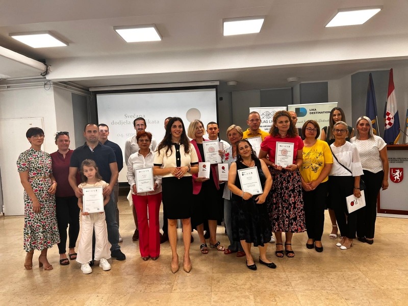 Svečana dodjela Lika Quality certifikata