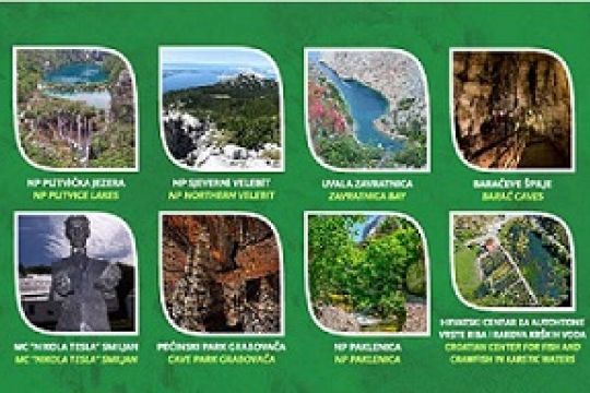 Zaštićena prirodna područja u destinaciji Lika otvaraju za sve posjetitelje Zaštićena prirodna područja u destinaciji Lika otvaraju za sve posjetitelje