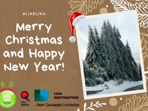 Lika destination - Christmas card from Lika