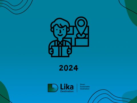 Lika destination - Turistički promet u destinaciji Lika za 2024. godinu