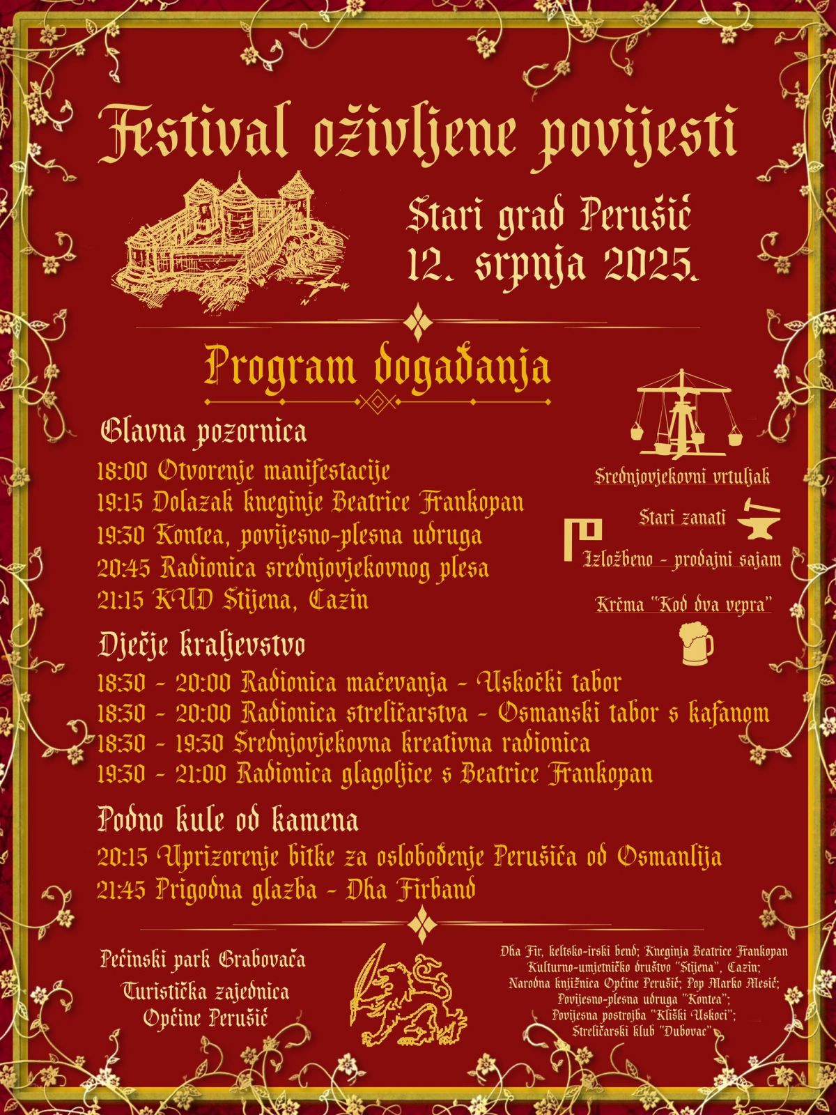Festival oživljene povijesti vraća se u Perušić! Festival oživljene povijesti vraća se u Perušić!