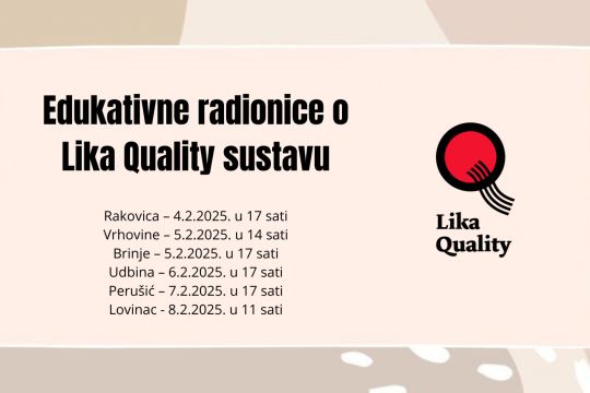Edukativne radionice o Lika Quality sustavu