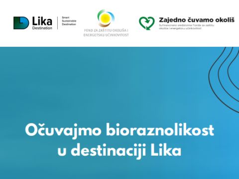 Lika destination - Brošura ‘‘Očuvajmo bioraznolikost u destinaciji Lika’’