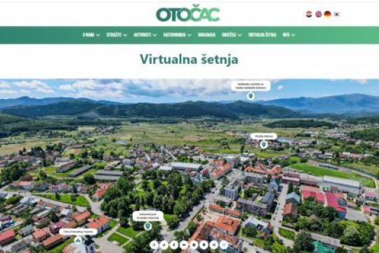 Otočac digitally: The Tourist Board launched a virtual walk through the town